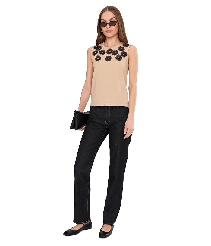 NIC+ZOE Organza Applique Tank - Image 2