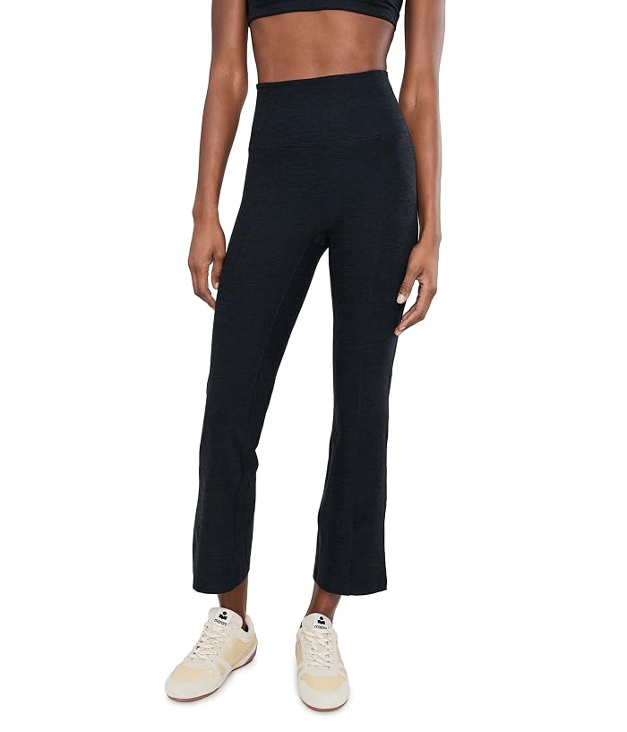 Beyond Yoga Spacedye Pintuck Kick Flare High Waisted Pants