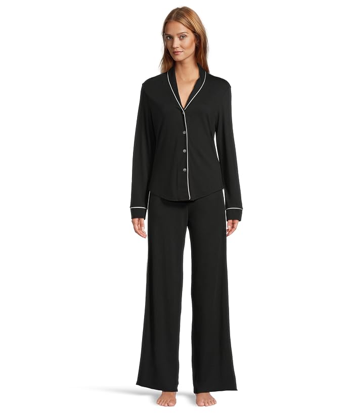 Cosabella Pima Lusso Longsleeve Top And Pajama Set