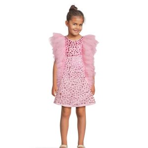 Lola and The Boys Pink Limited Edition Bejeweled Dress (Little Kid/Big Kid)