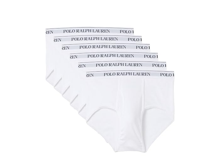 Polo Ralph Lauren 6-Pack Classic Fit Cotton Mid-Rise Briefs - Image 2