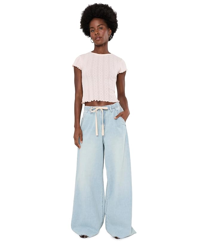 DAZE Cabana Wide Leg Pull-On in Charmed - Image 2
