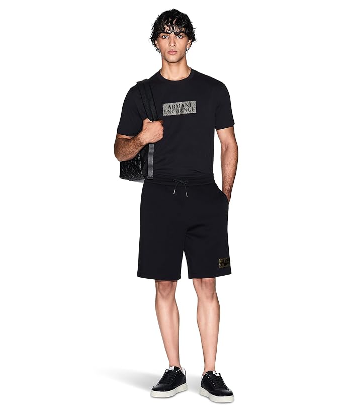 Armani Exchange Gold Detail Cotton T-shirt - Image 4