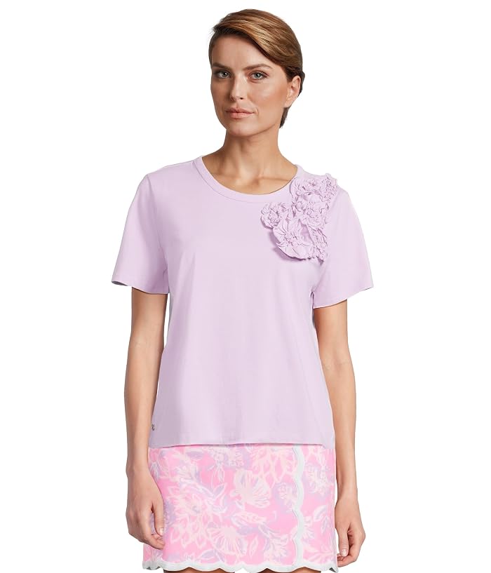 Lilly Pulitzer Clairmont Rosette Knit Top