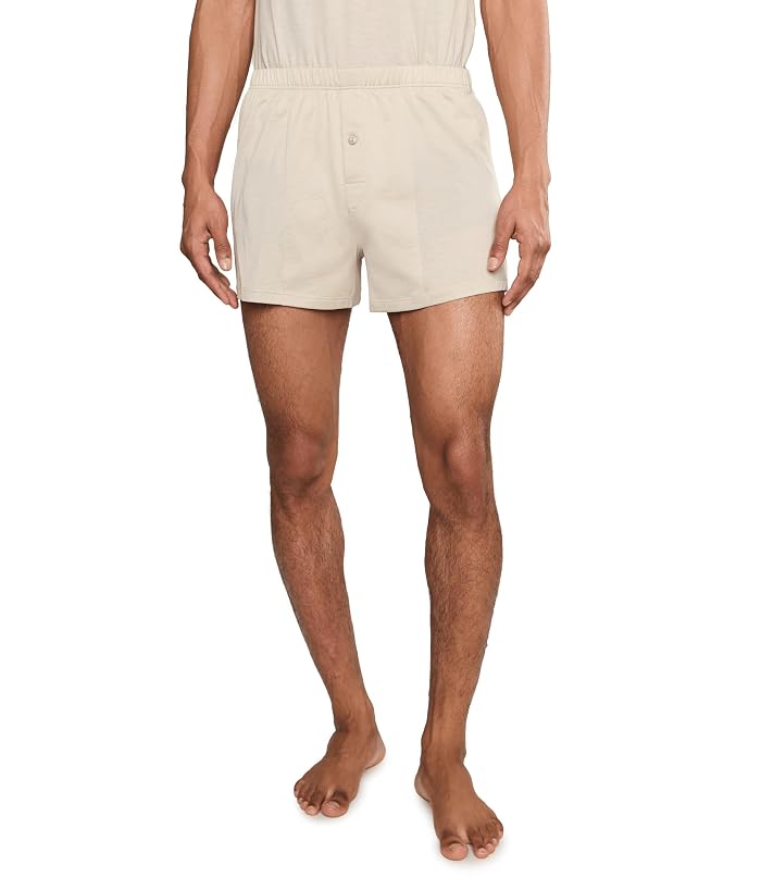 Hanro Cotton Sporty Knit Boxers with Button Fly - Image 4