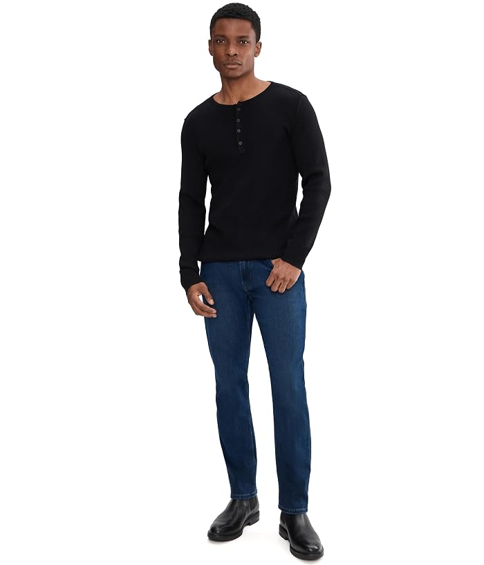 Paige Federal 30" Inseam Transcend Vintage Slim Straight Fit Jeans in Evanston - Image 2