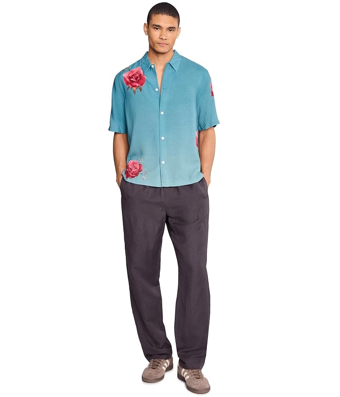 AllSaints Fleur Fazed Short Sleeve Shirt - Image 2