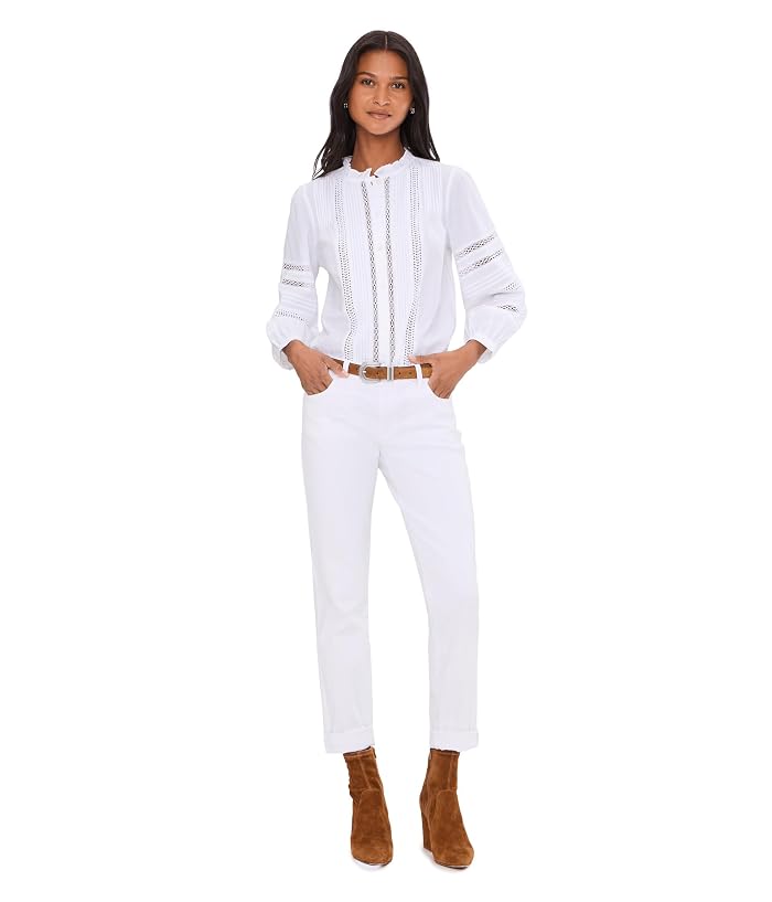 KUT from the Kloth Catherine Boyfriend in Optic White - Image 2