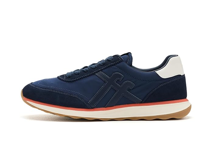 FitFlop Retro-Q FF Leather Nylon Trainers - Image 4