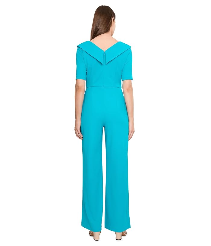 Adrianna Papell Knit Crepe Jumpsuit - Image 4