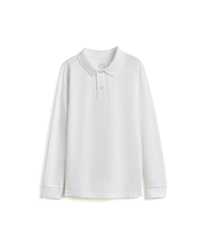 Primary Kids Long Sleeve Pique Polo (Toddler/Little Kid/Big Kid) - Image 4