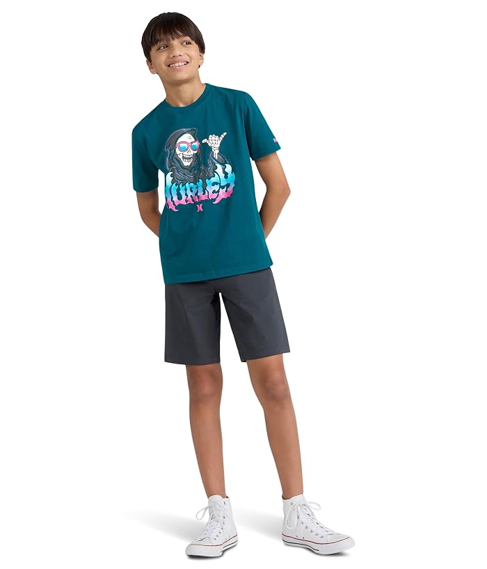 Hurley Kids Gnarly Gnelly T-Shirt (Little Kid/Big Kid) - Image 3