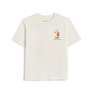 abercrombie kids Cherry Soda Oversized Tee (Little Kid/Big Kid)
