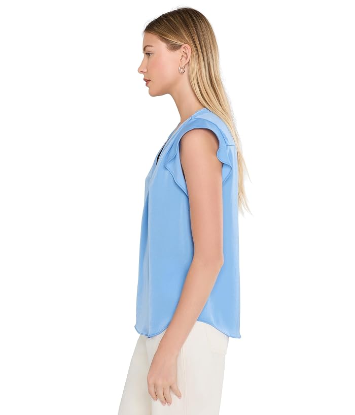 Vince Camuto V-Neck Ruffle Sleeve Blouse - Image 3