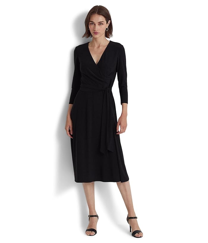 Lauren Ralph Lauren Jersey-Matte Midi Dress