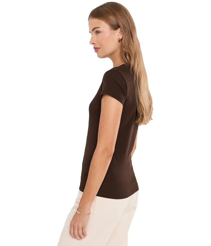 Lauren Ralph Lauren Petite Stretch Cotton Tee - Image 3