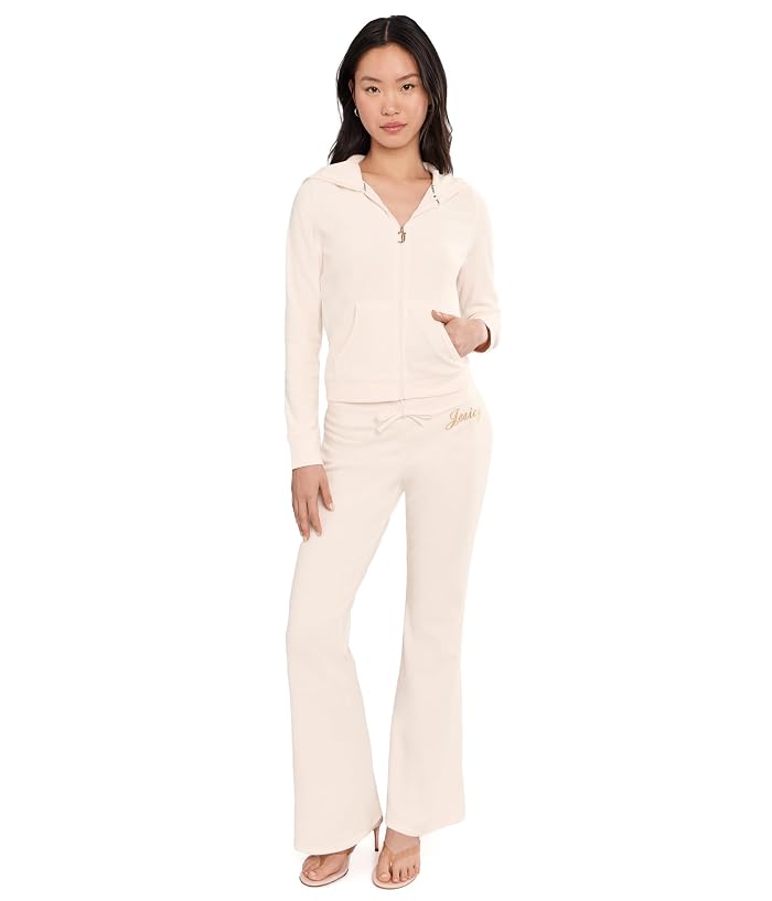 Juicy Couture Heritage Low Rise Track Pants With Contrast Rib - Image 2