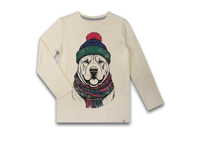 Appaman Kids Dog Graphic Long Sleeve Tee (Toddler/Little Kid/Big Kid) - Image 2