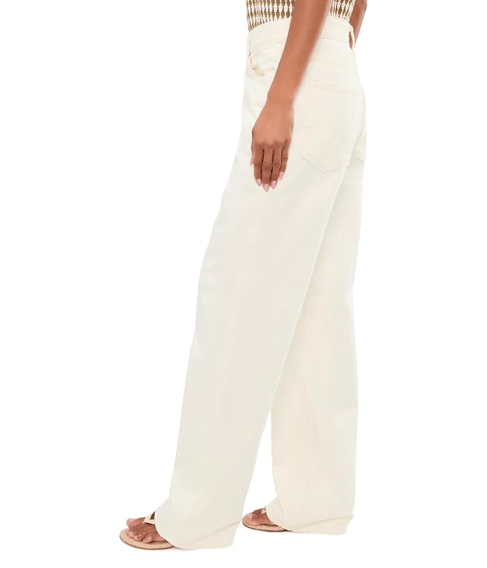 AG Jeans Billie Relaxed Straight in Powder - Image 3