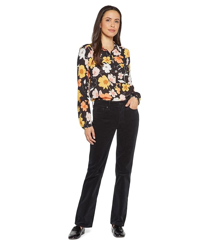 NYDJ Petite Marilyn Straight in Fine Wale Corduroy - Image 3
