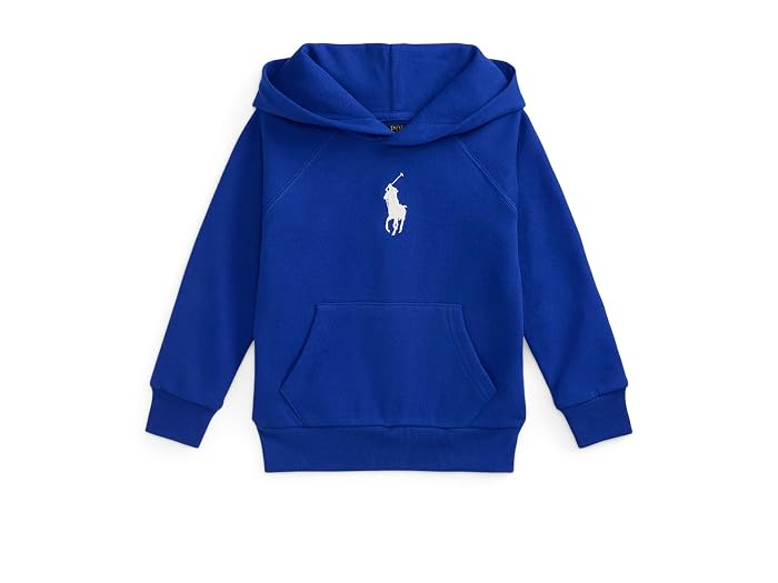 Polo Ralph Lauren Kids Big Pony Fleece Hoodie (Toddler/Little Kid) - Image 3