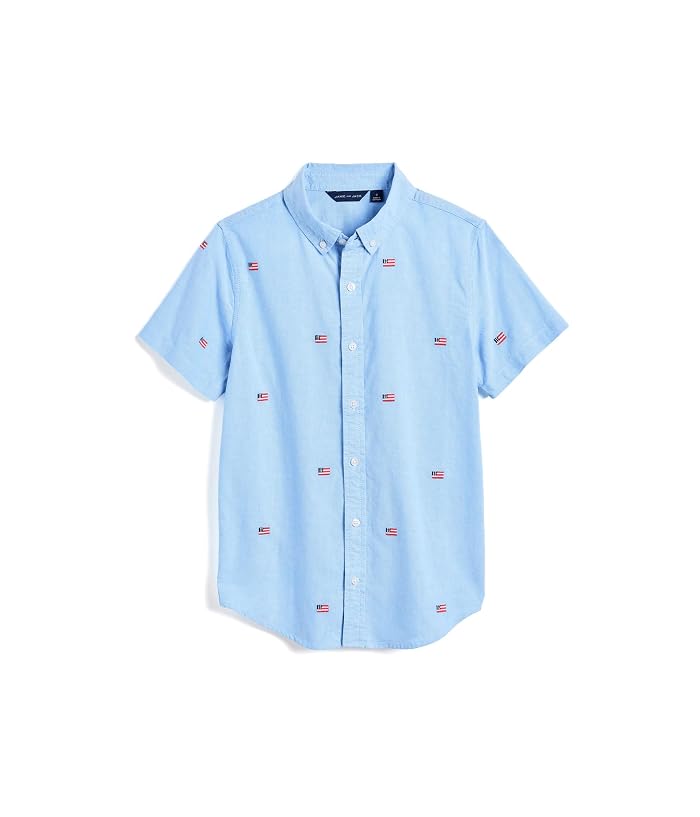 Janie and Jack Embroidered Flag Shirt (Infant/Toddler/Little Kid/Big Kid)