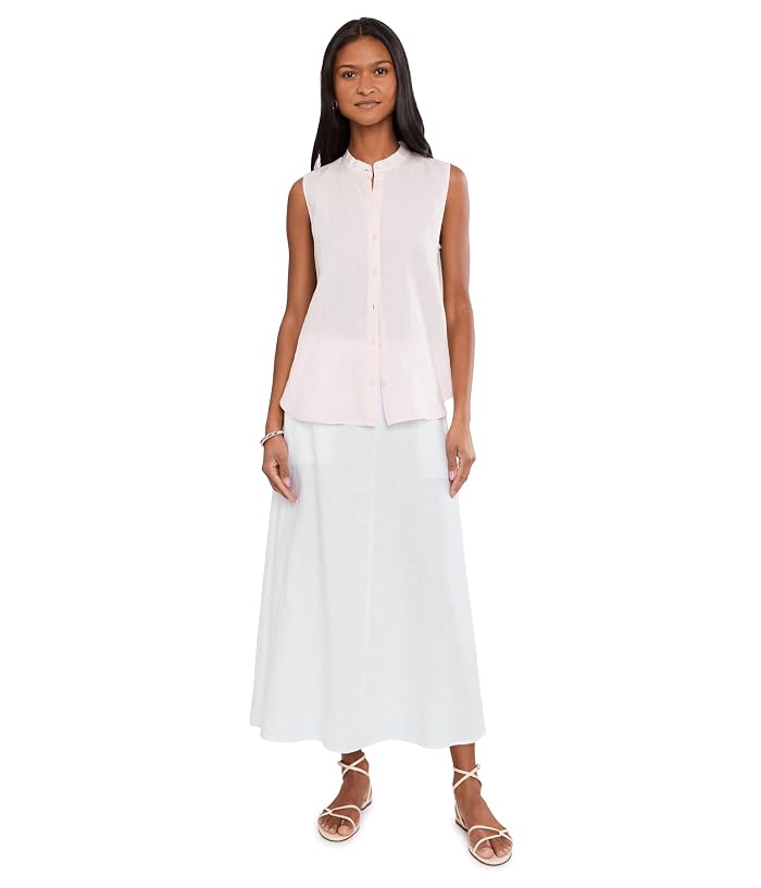 Eileen Fisher Organic Linen Full Length Skirt - Image 2
