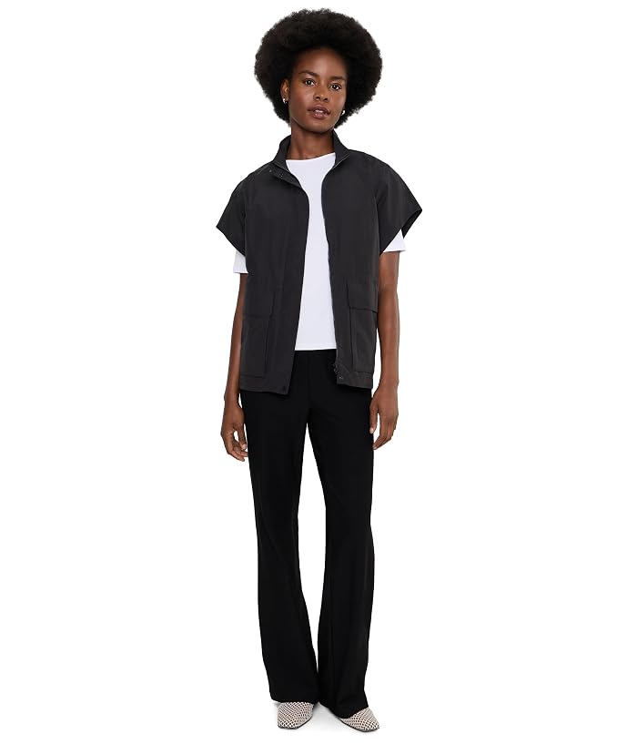 Eileen Fisher Organic Cotton Stretch Rib Crew Neck Top - Image 2