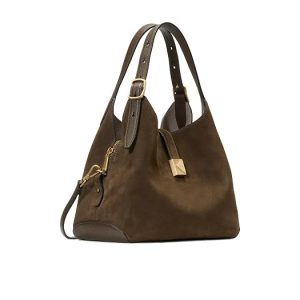 Kate Spade New York Deco Pebbled Leather And Suede Crossbody Tote