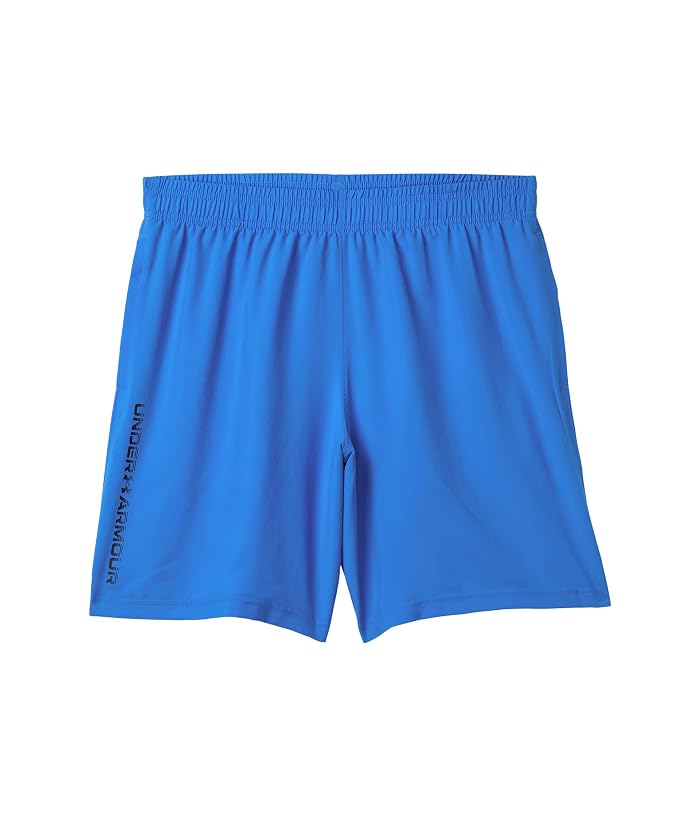 Under Armour Kids Woven Wordmark Shorts (Big Kids) - Image 3