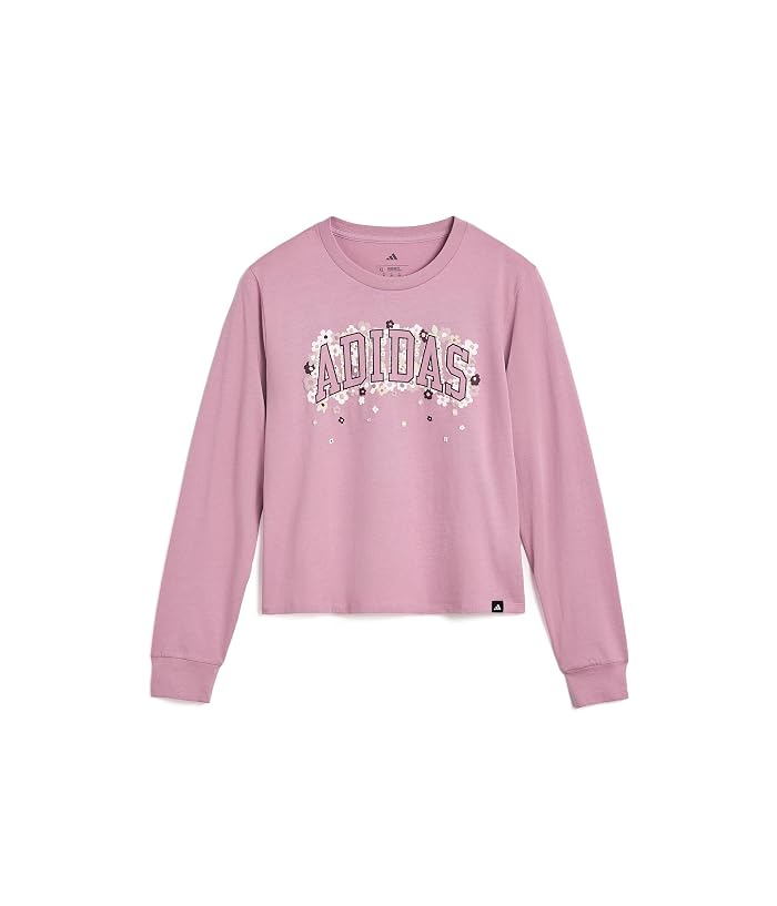adidas Kids LS Crew Neck Tee (Big Kid) - Image 4