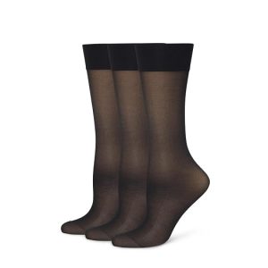 Wolford Satin Touch Knee Highs 3-Pack