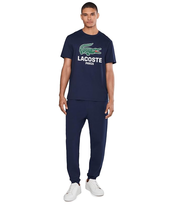 Lacoste Printed Cotton T-Shirt - Image 2