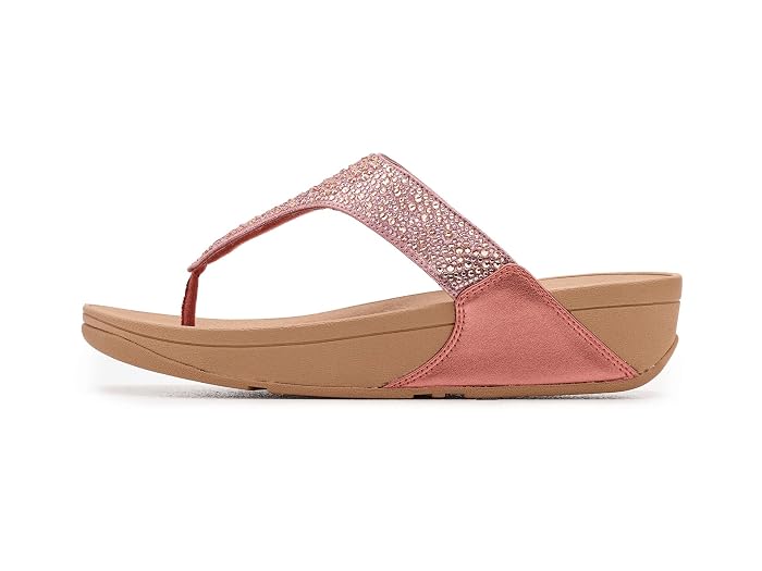 FitFlop Lulu Crystal-mix Metallic Toe-post Sandals - Image 4