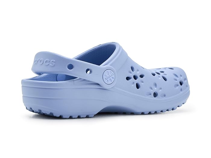 Crocs Kids Classic Clogs with Floral Cut Out Design (Little Kid/Big Kid) - Image 3