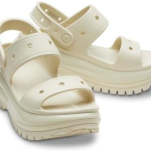 Crocs Classic Mega Crush Platform Sandals Wedge