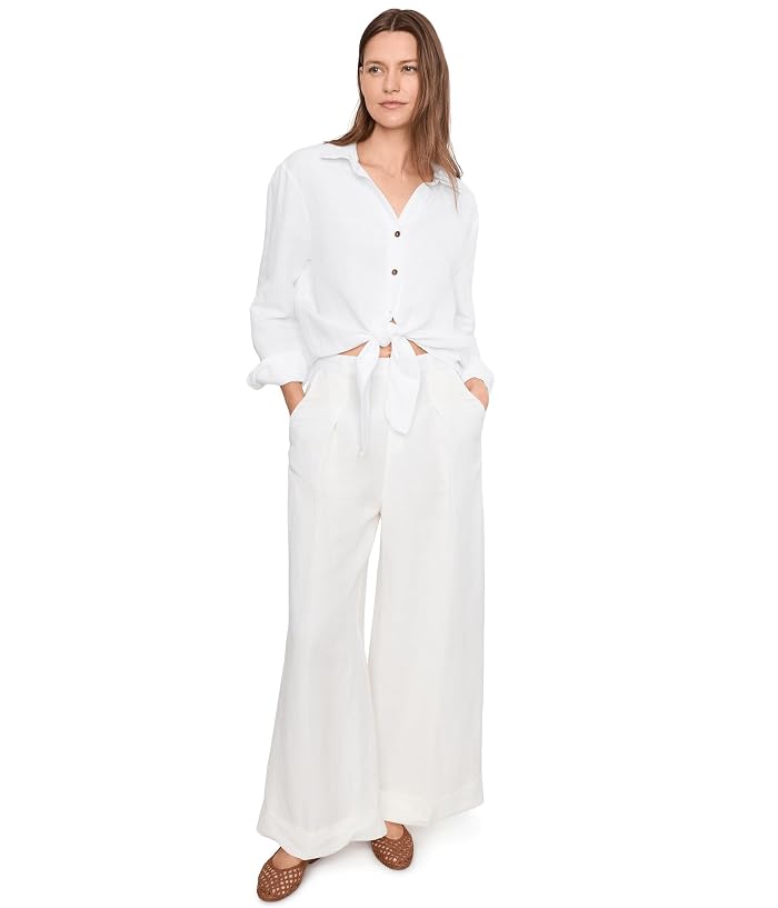 Sanctuary More Love Linen Tie Top - Image 2
