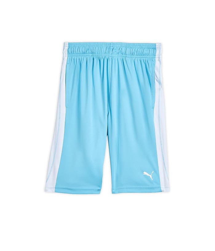 PUMA Kids Active Essentials Interlock Form Stripe Shorts (Big Kid)