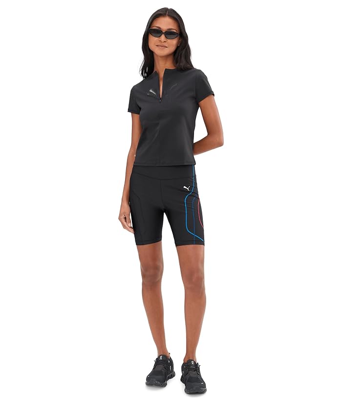 PUMA Dare To Slim Fit Half Zip Graphic Tee - Image 2