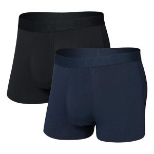 SAXX UNDERWEAR Droptemp Cooling Cotton Trunk Fly 2-Pack