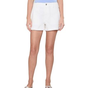 AG Jeans Analeigh Mid-Rise Utility Shorts