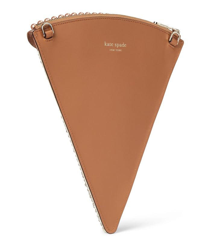 Kate Spade New York Slice Crystal Embellished Fabric 3-D Pizza Crossbody - Image 2