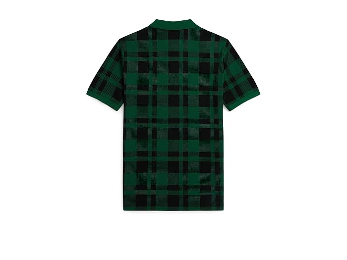 Polo Ralph Lauren Kids Plaid Cotton Mesh Polo Shirt (Big Kid) - Image 2