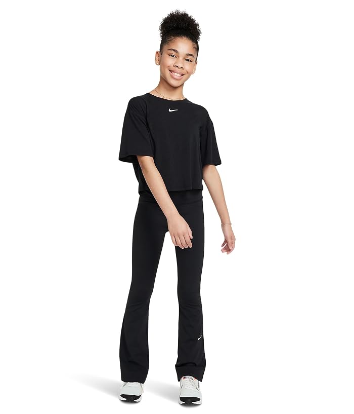 Nike Kids One Relaxed Dri-FIT™ Short Sleeve Top (Little Kid/Big Kid) - Image 3