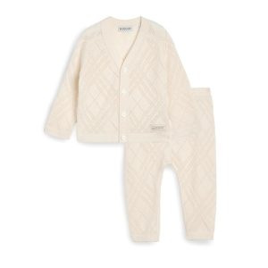 Burberry Kids Cashmere Newborn Set (Infant)