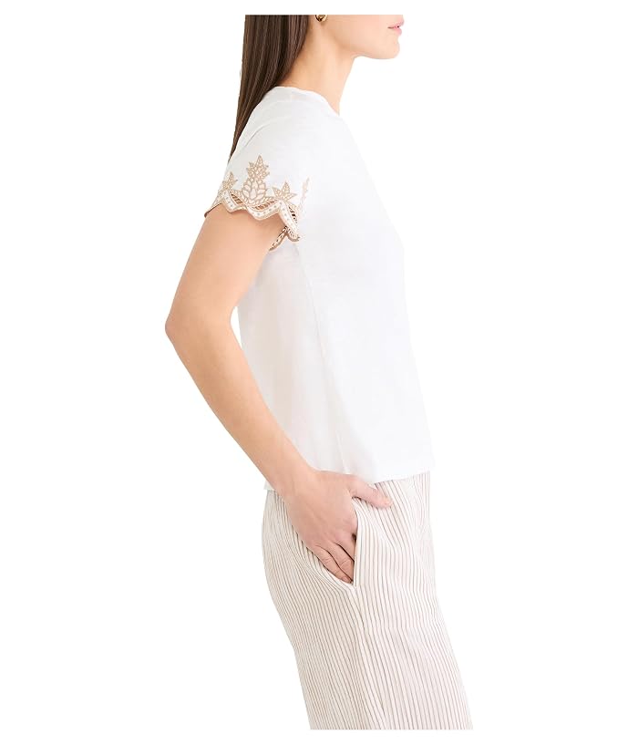 NIC+ZOE Deco Sleeve Cotton Slub Tee - Image 2