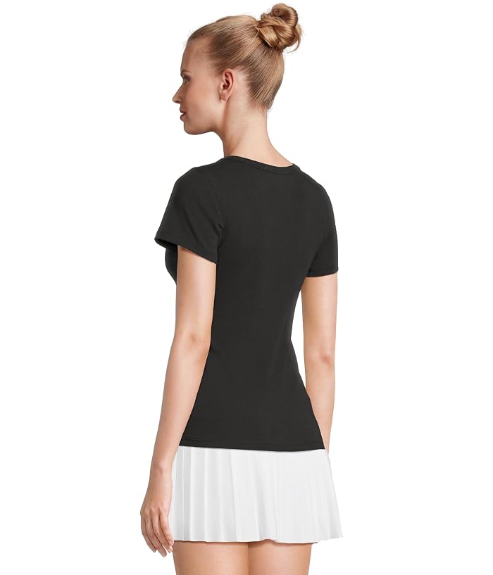 Lilla P Short Sleeve V-Neck - Image 3