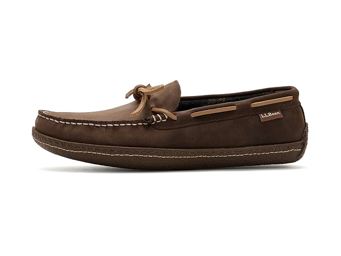 L.L.Bean Hand Sewn Slippers Flannel-Lined - Image 4
