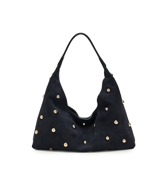 Madewell The Mylie Shoulder Bag in Studded Suede