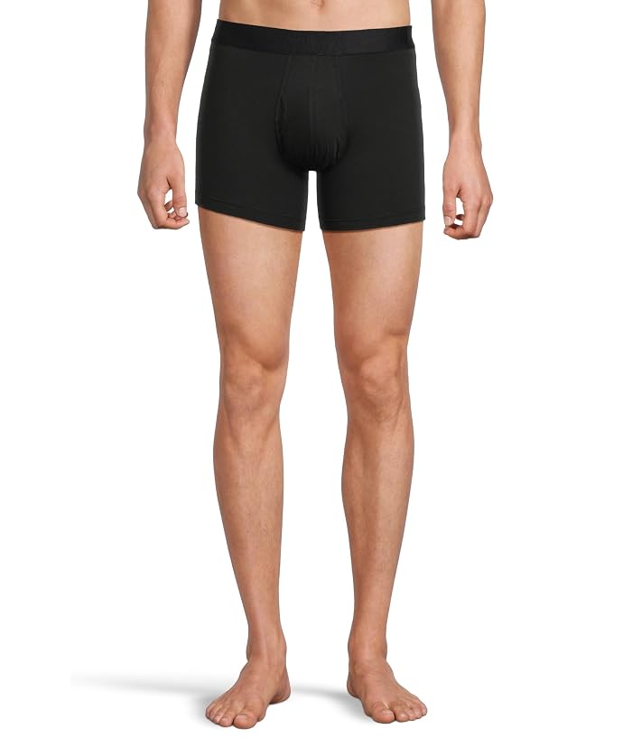 SAXX UNDERWEAR Droptemp Cooling Cotton Boxer Briefs Fly - Image 3